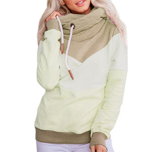 2024 venta al por mayor de sudaderas con capucha personalizadas de alta calidad para mujer Camisetas de manga larga con capucha suéteres para mujer moda personalizada OEM - Product Image 6