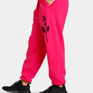 Pantalones Deportivos de Felpa Francesa 100% Algodón de Alta Calidad, Gruesos, Anti-Pilling, de Secado Rápido, con Cierre de Cordón, para Mujer - Product Image 2