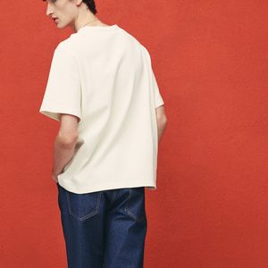 เสื้อแขนสั้นสำหรับผู้ชายผู้หญิงเสื้อผ้าคอตตอนพิมพ์ลายเสื้อผ้าแนวสตรีทแบบลำลองทันสมัยสำหรับ100% - Product Image 4