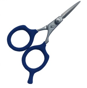 Economy Embroidery <strong>Scissors</strong> with <strong>Large</strong> Finger Rings Comfortable Foam <strong>Handle</strong> Smooth TC Blades Left Handed <strong>Scissors</strong> for Shearing - Product Image 1