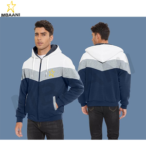 Sweat à capuche zippé en polaire thermique, veste d'hiver épaisse et chaude pour homme - Product Image 5