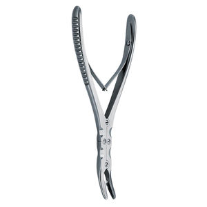 Curvo Beyer Bone Rongeur Doble acción Dall Finish Pinzas manuales alemanas de acero inoxidable Alta potencia de corte - Product Image 2