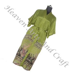 KL011 <b>Bridesmaid</b> Robe for Ladies Long Kimono Hot Sale Sexy Ladies Nighty Bridal <b>Bridesmaid</b> Silk Long Kimono Bathrobe for Women - Product Image 6