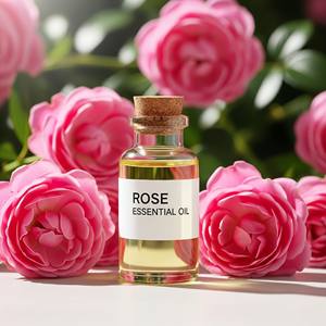 Aceite esencial de Rosa orgánico puro al por mayor a granel para aromaterapia y cosméticos faciales de la piel del fabricante - Product Image 3