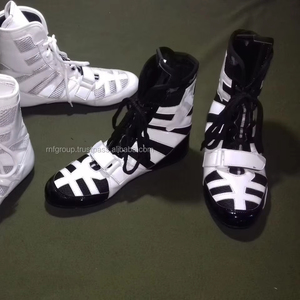 Zapatillas de boxeo personalizadas OEM para hombre con diseño transpirable, suela de goma, zapatillas de lucha, logotipo personalizado - Product Image 1