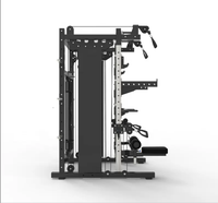 Machine de Smith d'entraîneur multifonctionnelle de nouvelle conception avec la basse barre de traction de Lat et la corde de Triceps