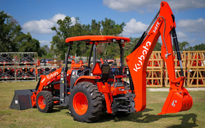 รถตักล้อยาง Kubota L47 กำลัง 90 แรงม้า ขายดี มือสองสภาพดีและมือหนึ่ง พร้อมอะไหล่หลักจาก Deutz Fahr ราคาพิเศษ - Product Image 3