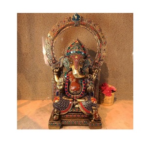 รูปปั้นโลหะทองเหลืองเป็นศิลปะเชิดชูตำนานโบราณและภูมิปัญญาทางจิตวิญญาณที่มีทุกโค้งขึ้นรูปเพื่อความสมบูรณ์แบบอันศักดิ์สิทธิ์ - Product Image 3