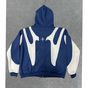 Sudadera con Capucha Gruesa 2026 |   Tinte Degradado Vintage |   Lavado Ácido Personalizado |   Diseño de Moda al por Mayor - Product Image 2