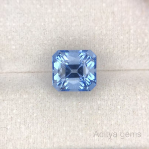Aguamarina natural Octágono corte esquinero forma cuadrada Santa María Azul Piedras preciosas sueltas Directo del fabricante Precio al por mayor - Product Image 1