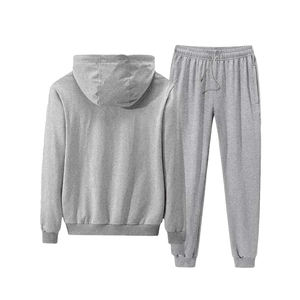 Chándales de hombre de fabricante personalizado, chándales para correr, chándal de lana para la calle, jersey con cremallera, Sudadera con capucha, chándales de hombre Unisex - Product Image 2