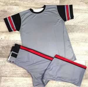 Jersey de béisbol para hombre de último diseño a precio barato Color sólido tamaño personalizado sublimación camiseta de béisbol uniformes - Product Image 4