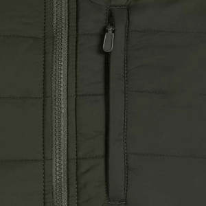 Venta al por mayor de calidad de nylon Puffer Chaleco de lona cremallera frontal completa estilo deportivo invierno logotipo personalizado decoración fabricado Pakistán - Product Image 6