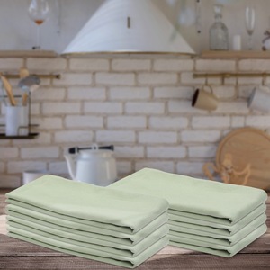 Ensemble de serviettes éponge unilatérales 100% coton plat en bambou tissé à carreaux conçu sur mesure pour un usage commercial domestique pour les serviettes de cuisine - Product Image 6