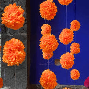 New Arrival 2026 Designer New Marigold Garlands Beautiful <b>Wall</b> Garlands Foe Wedding, Haldi, Mehendi,<b>Party</b> <b>Decor</b> Marigold Garland - Product Image 4