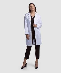 Bata de laboratorio blanca para mujer, uniformes médicos, ropa blanca, bata de laboratorio para mujer, bata de laboratorio profesional para mujer - Product Image 6