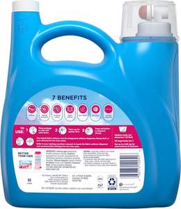 Adoucissant textile liquide Downy, April Fresh 2-en-1 Fraîcheur & Douceur, 140 fl oz, 190 lavages, Conditionneur textile pour fraîcheur et douceur - Product Image 6