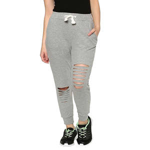 Pantalons de jogging uniques pour hommes, pantalons de survêtement de qualité, franges élastiques, entraînements d'été et d'hiver, nouveau design, devant plat, 100% coton - Product Image 1