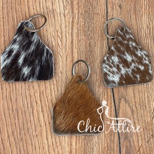 2025 mejor llavero inteligente de cuero genuino Real llave hecha a mano personalizada al por mayor de lujo Vintage marrón hermosos llaveros de cuero de vaca - Product Image 1