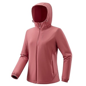 Customize Wholesale Windproof Winter <b>Jacket</b> Stylish Zipper Design <b>Women</b> <b>Jacket</b> Premium Quality Hooded Softshell <b>Jacket</b> - Product Image 3