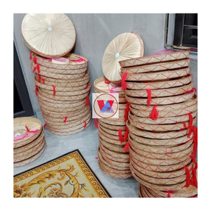 Sombrero cónico de paja de bambú grande listo para exportar - Product Image 5