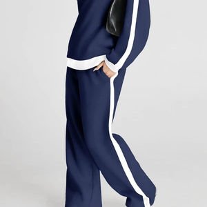 Conjuntos Deportivos con Estampado de Logo, Ropa Moderna 100% Algodón, Transpirable, Dobladillo Recto, Peso Pesado, Nueva Llegada, Personalizado - Product Image 5