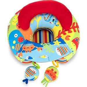 Almohada para sentarse para bebé, soporte para asiento de suelo, posicionador de almohada para lactancia, relleno de lana, soporte Musical no tóxico para bebés - Product Image 5