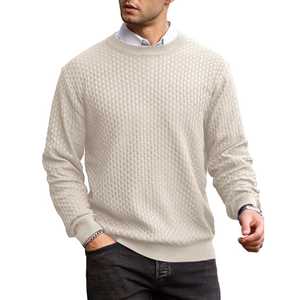 Suéter de Punto Térmico de Invierno Personalizado OEM ODM, Suéter de Manga Larga Transpirable de Secado Rápido de Alta Calidad, Corte Regular Desgastado - Product Image 4