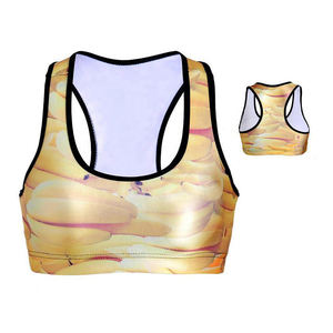 Sujetador Deportivo de Yoga para Mujer con Logotipo Personalizado, Impresión por Sublimación, Diseño Simple, Transpirable y de Alta Sujeción - Product Image 6