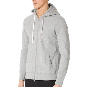 Sudadera con capucha premium para hombre, con cremallera completa, corte regular, forro polar de algodón grueso, ecológica, transpirable, cortavientos, de secado rápido, para invierno - Product Image 3