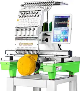 Smartstitch S-1501 Commerciële Borduurmachine Met 15 Naalden, 1200Spm Max Snelheid, 12 "Touchscreen, Wifi Beschikbaar, 14" X 20"