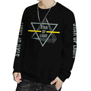 Vêtements personnalisés du fabricant pour hommes T-shirt Kaus à manches longues et à motif solide Short de sport de printemps Poids en tissu de 220 grammes - Product Image 1