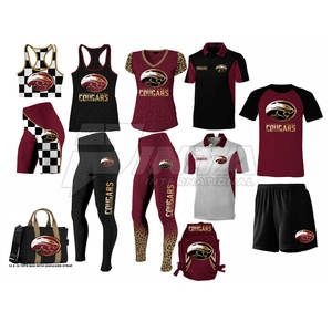 Ensembles d'uniformes Cheerleading à séchage rapide avec logo personnalisé professionnel personnalisables et élégants - Product Image 1