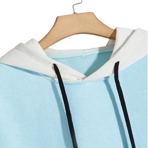 Sudaderas con capucha para hombre, fabricante de ropa personalizada, diseño informal, ropa de calle, Tops, pulóver, sudaderas con capucha de lana colorida para hombre - Product Image 3