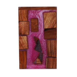 Epoxy Rosewood Urn <b>Box</b> Luxury Adult & Keepsake Cremation Urn <b>Memorial</b> keepsake for Humans - Product Image 2