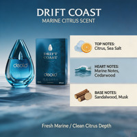 Parfum Deold Drift Coast en gros en stock, OEM, marque privée, 100 ml, aquatique, marin, unisexe, EDP