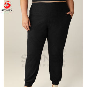 Costumes de jogging pantalons de survêtement en coton taille haute pantalons de sport personnalisés pour femmes Streetwear pantalons de survêtement de gymnastique vente en gros - Product Image 5