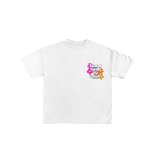 เสื้อยืดโอเวอร์ไซส์สำหรับผู้หญิงพิมพ์ลายออกแบบได้ตามที่ต้องการ | บริการ OEM - Product Image 4