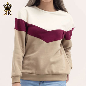 Sudadera de Algodón de Manga Larga Coreana con Logotipo Personalizado de Alta Calidad, Transpirable, para Mujer, 100% Algodón, Sudaderas con y sin Capucha de Pakistán - Product Image 4