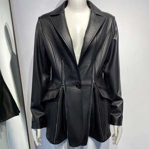 Chaquetas de Cuero de Moda para Mujer, Diseño Más Reciente 2025, Venta Especial, Chaquetas de Cuero con Logotipo Personalizado, Estilo y Color a Elección - Product Image 5