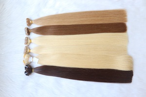 Extensions de cheveux humains vierges Remy vietnamiennes en gros, pas chères, à fixer par ruban, couleur brun foncé, grade 12A, double trame machine, lisses et soyeuses - Product Image 3