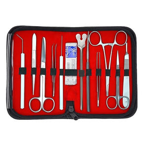 New Arrival Medical Student Dissecting Dissection Kit Set with <b>Scalpel</b> <b>Knife</b> Handle Blades Scissors - Product Image 1