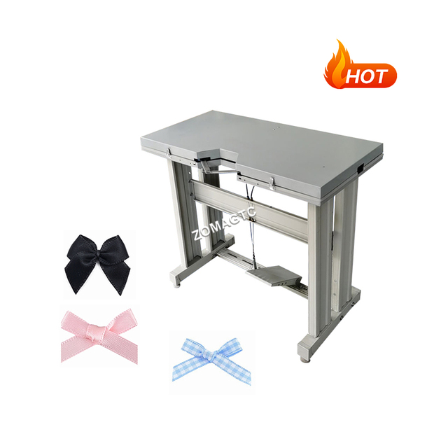Thread Knotting Butterfly Knot Ribbon Bow Tie Tying Maker Machine Fabric Satin Ribbon Bow Making Machine to Make Bows