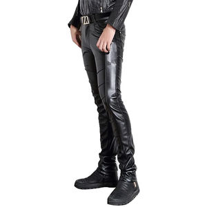 Pantalones ligeros de cuero para hombre al mejor precio, ropa informal, pantalones de cuero para hombre de primera calidad - Product Image 2