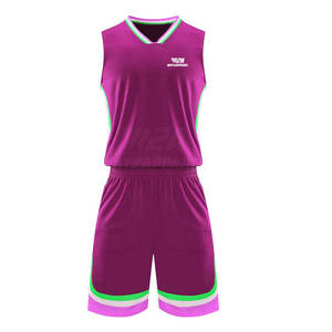 Vêtements de sport d'extérieur en polyester de haute qualité, meilleur design, uniforme de basket-ball personnalisé - Product Image 1
