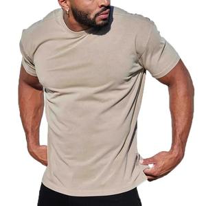 เสื้อยืดเอวลอยสำหรับผู้ชายทรงโอเวอร์ไซส์ผ้าถักสำหรับ230gsm ระบายอากาศได้ดีน้ำหนักมาก - Product Image 2