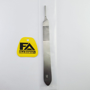Manche de scalpel # 3 instruments chirurgicaux manuels certifiés CE Classe I pour interventions chirurgicales, instruments les plus vendus - Product Image 6