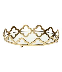 Elegant Metal And Mirror <b>Tray</b> Designed <b>For</b> Luxury Home <b>Decor</b> <b>Coffee</b> <b>Table</b> Styling Vanity Organization And Interior Presentation - Product Image 6