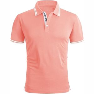 Haute qualité hommes Polo 100% Polyester t-shirt Logo personnalisé hommes plaine séchage rapide respirant polo t-shirts - Product Image 2