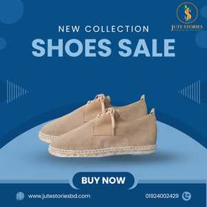 Alpargatas de lona de estilo cómodo respetuoso con el medio ambiente de alta calidad hechas a medida, zapatos de yute de Bangladesh - Product Image 6